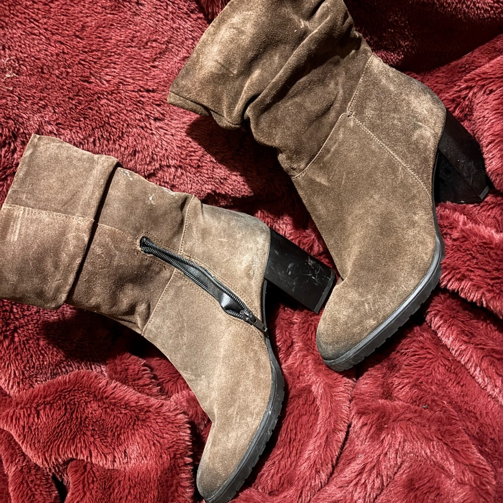 FreeFlex Brown Suede Women's Boots